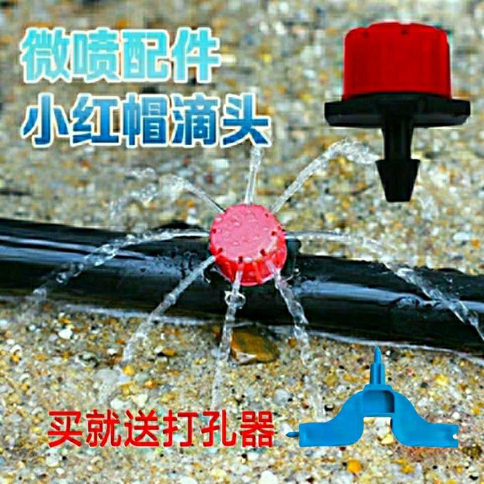 农用滴头压力补偿滴头稳流器大棚滴灌果园灌溉4l8l可调pe