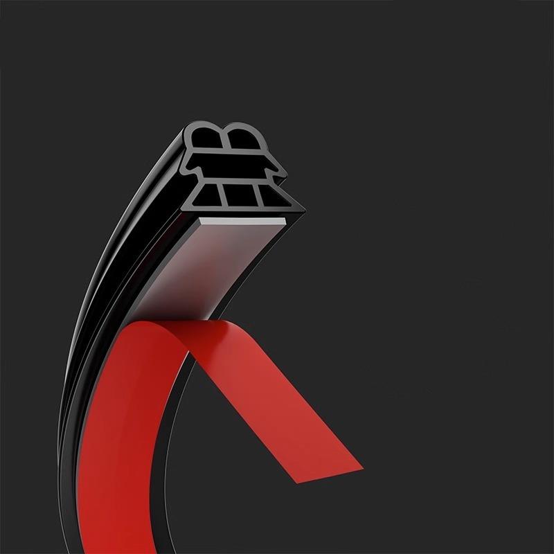 门缝密封条窗户木门房门缝隙自粘门框防风隔音神器防盗门窗胶条