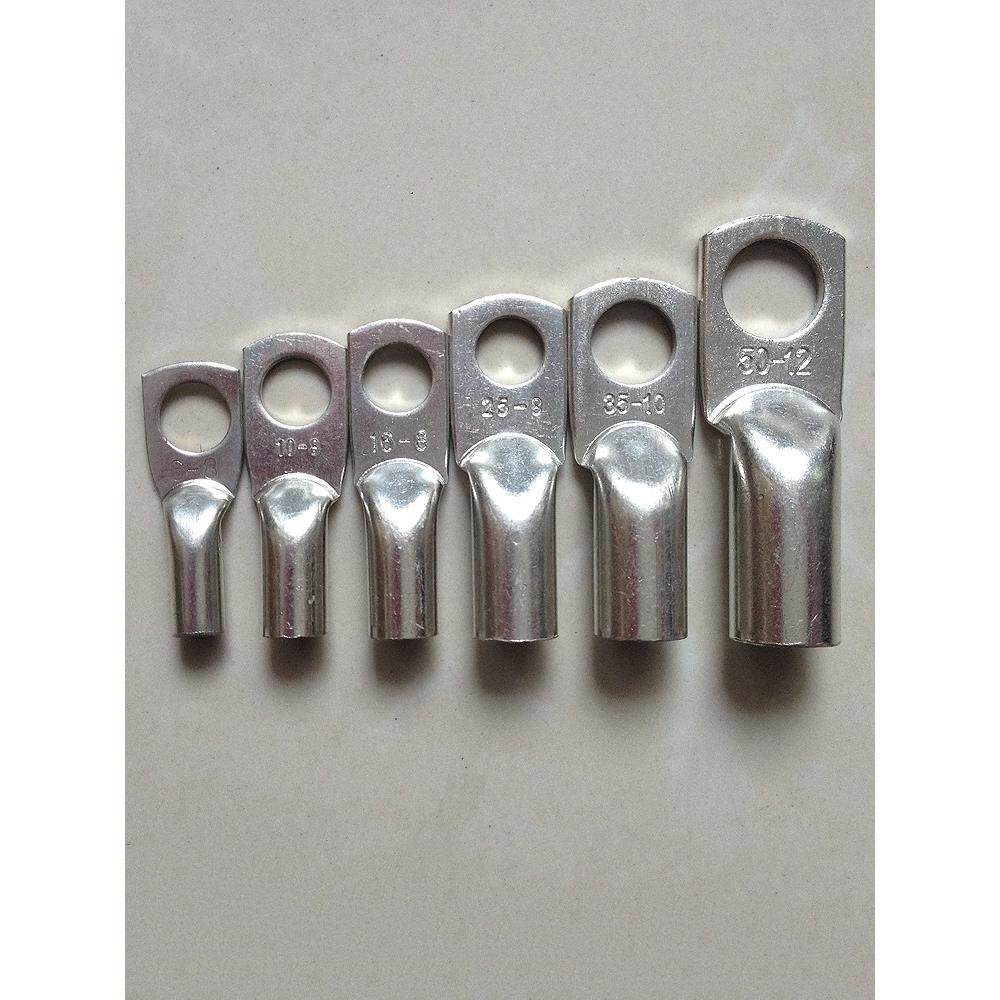 25平方JG25-6-8-10-12紫铜镀锡铜鼻子线鼻子铜线耳铜接头接线端子