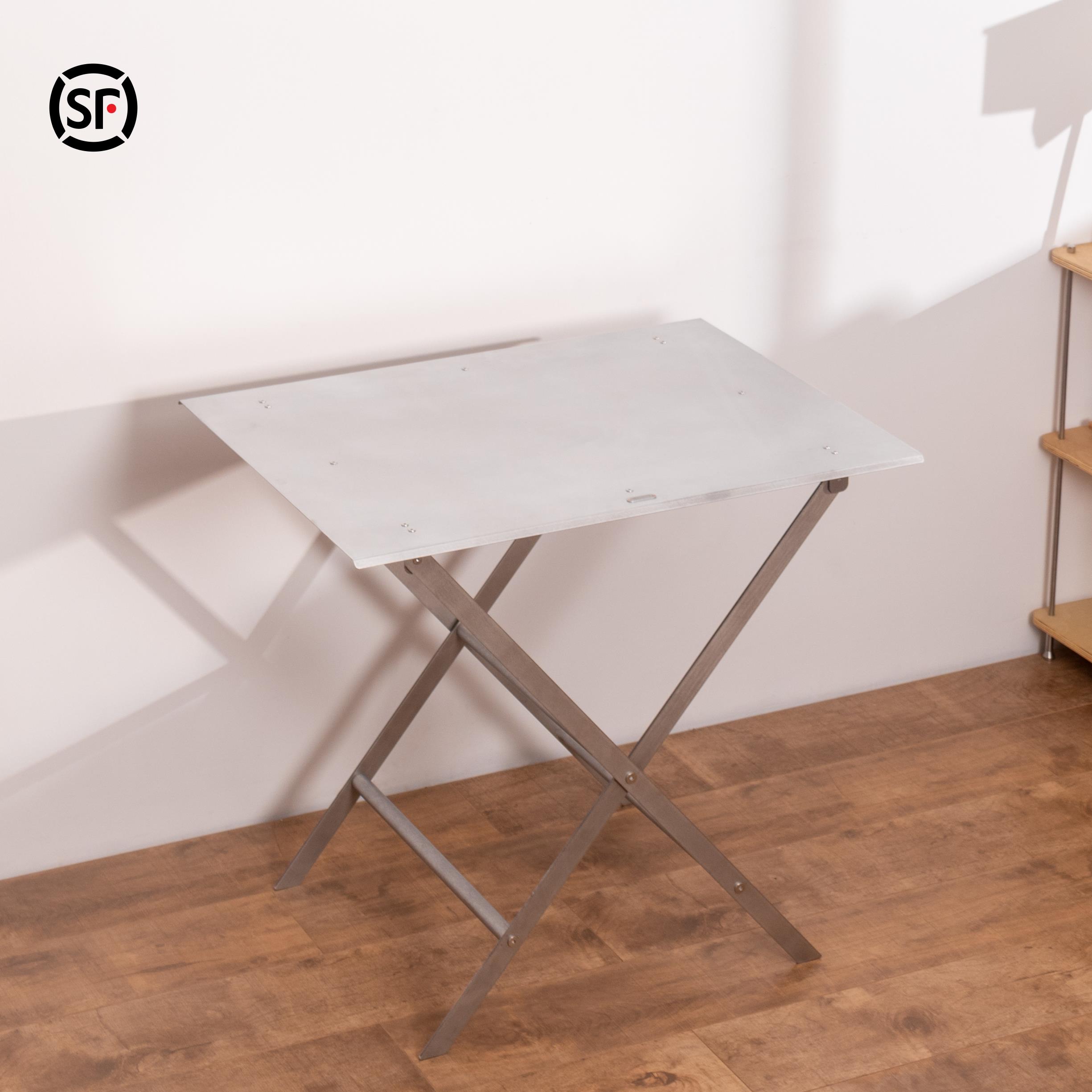 【新款式】直面方桌休闲现代家居咖啡桌铁餐厅直面家居