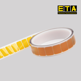 ETA1051热电偶黏贴片200度胶布高H温胶带赶温线测温线专用固定胶