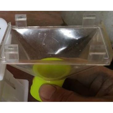 巨隆豪丰旋耕/免耕播种机配件排种器/下种/排种盒 双腔接种盒漏斗