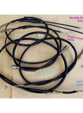 Wy125-C-A Jh125嘉陵摩托车双油门电缆离合器电缆前刹车速度电缆
