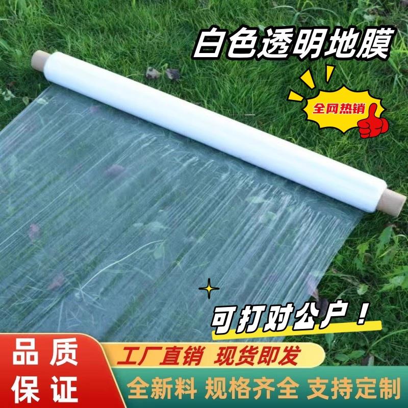 全新透明白色地膜种菜专用保温育苗农用种植种菜大蒜种植专用地膜
