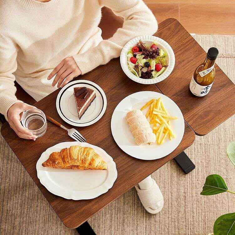 床边桌移动升降液压床边桌家用桌子办公桌翻转书桌可移动沙发边桌