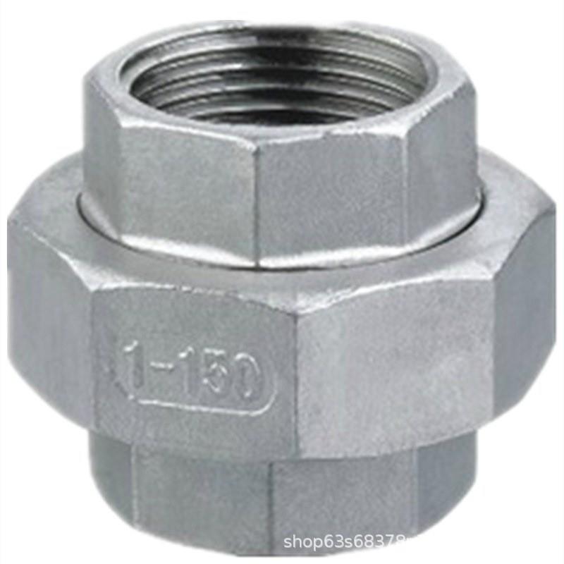 304不锈钢接头4分钟6分钟1.0英寸1.2英寸1.5英寸2英寸Dn15 25不锈