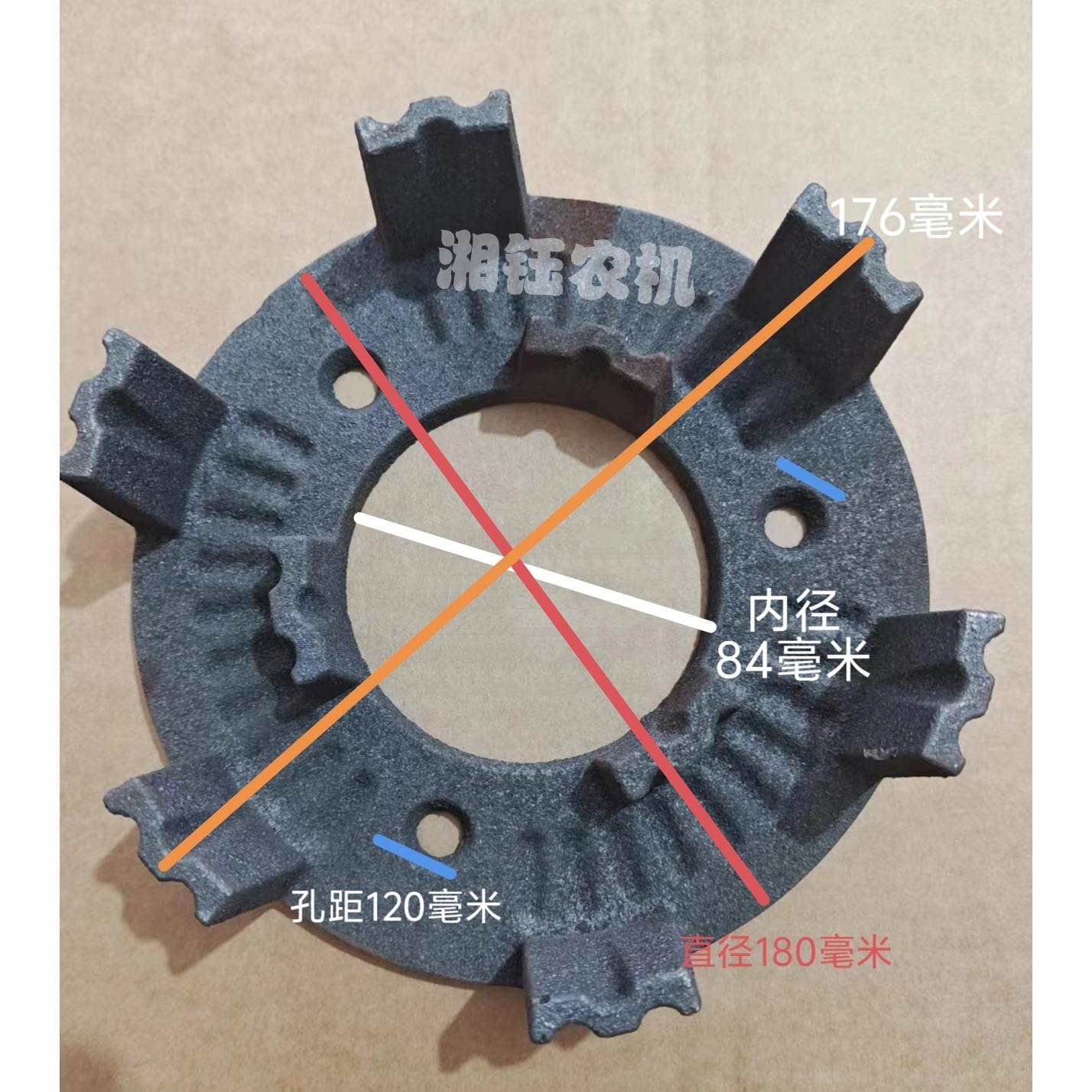 家用粉碎机配件26型活动齿盘小型饲料机固定齿盘湖南金峰粉零件
