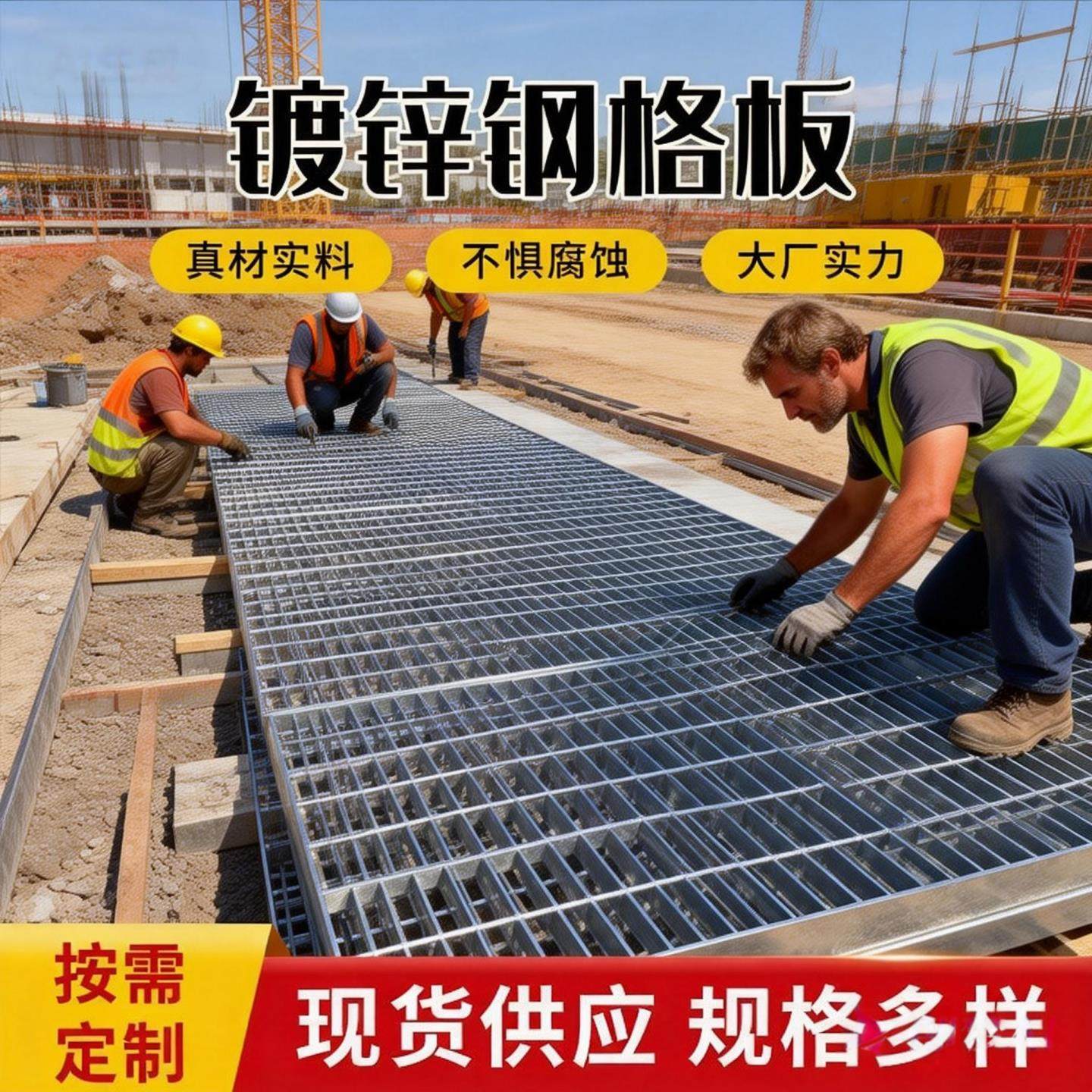 热浸镀锌钢格板下水道排水沟盖板地下室集水井盖板304不锈钢格栅,基础建材,排水沟槽/盖板,淘宝优惠券,粉丝福利购,淘宝优惠卷