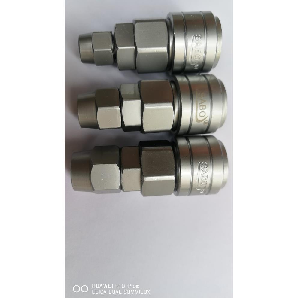 萨博SABO自锁式快接气动PU气管快速接头气接头风管接头SP20/30/40