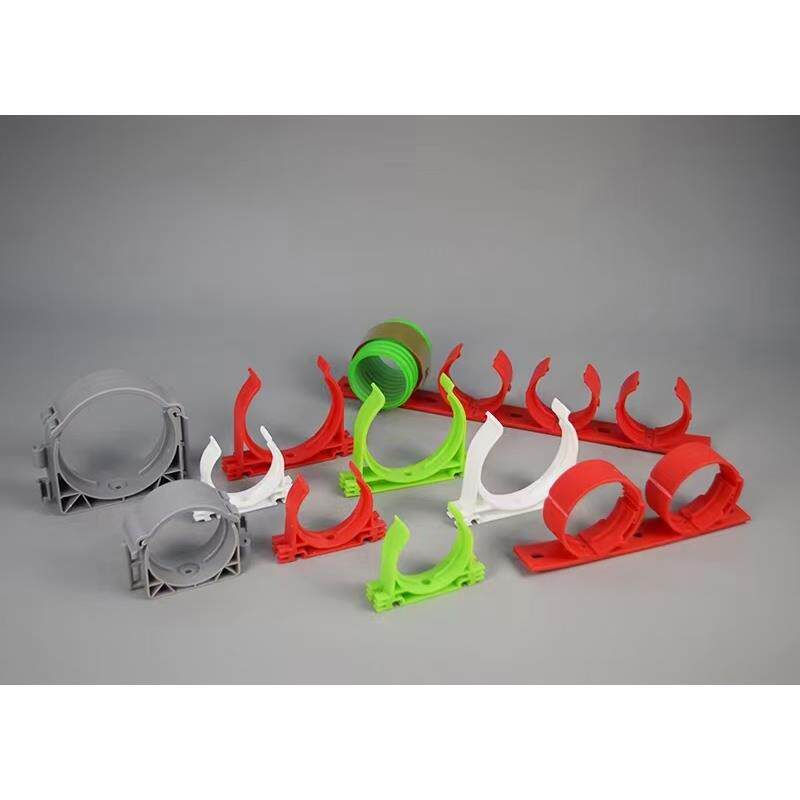 新风系统pe管75可拼接110管卡160卡子200管卡75四排卡不锈钢卡枯