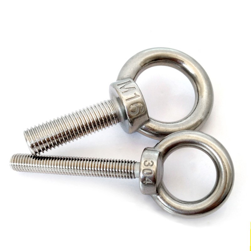 304不锈钢加长吊环螺栓螺丝M5M6M8M10M12*x60x70x100x120x150x200