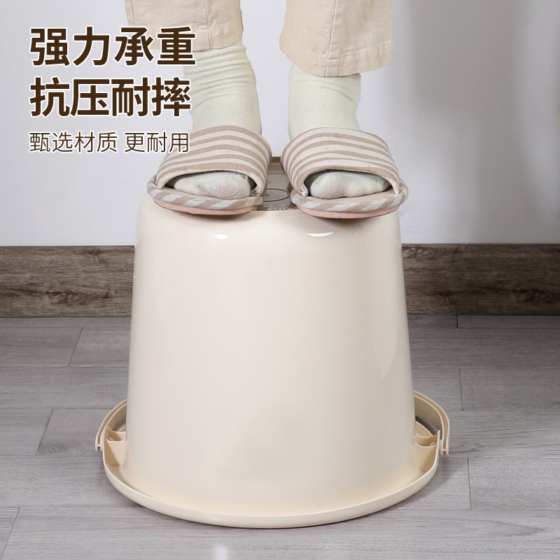 水桶盆套装学生宿舍用洗澡家用塑料圆桶大容量加厚手提桶洗脸盆