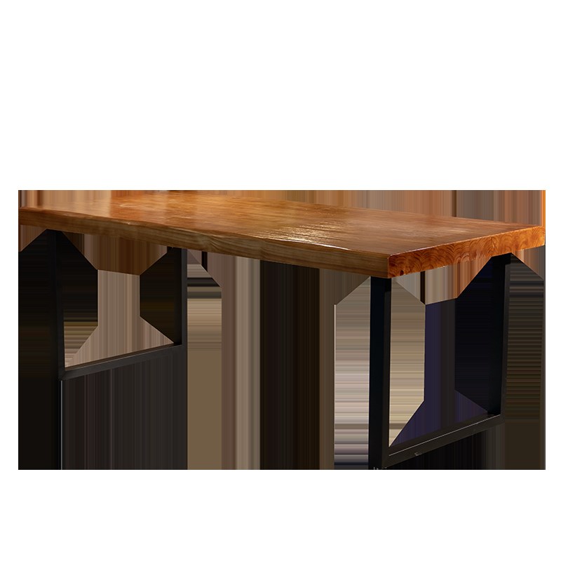 北欧女服装店展示桌展示台装饰台桌简约长方桌子实木长方形长条桌