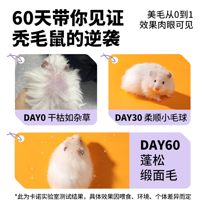卡诺仓鼠粮食主粮全价侏儒鼠金丝熊高蛋白零食五谷罐装粮饲料专用