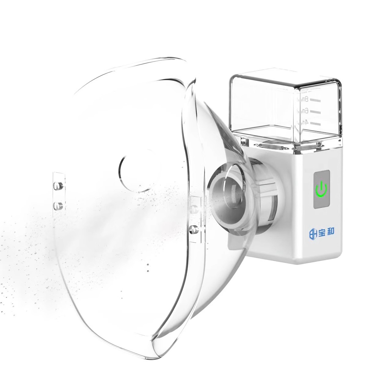 宝和手持雾化器BH-NE100家用雾化机便携式咳嗽口吸