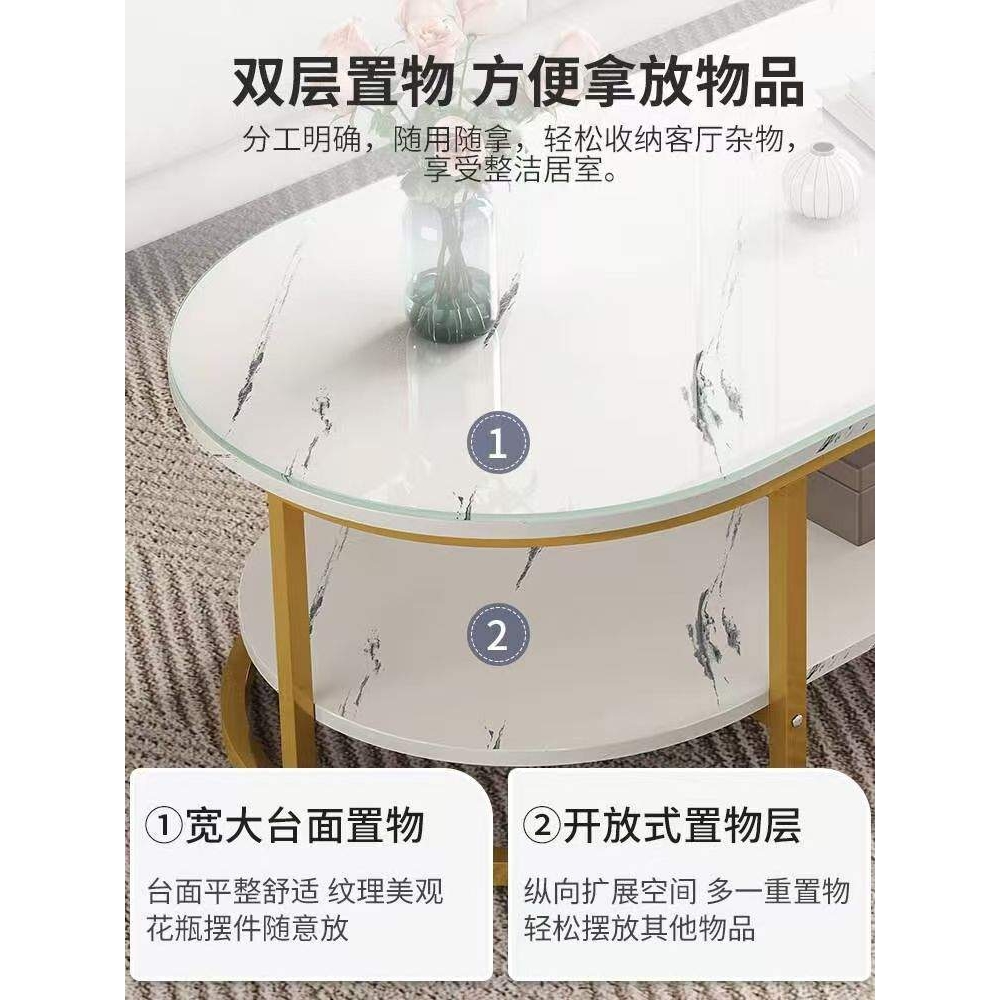 茶几轻奢客厅家用出租屋现代简约沙发边几茶桌小户型简易小桌子