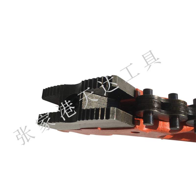 天达新工水管钳多用圆管钳夹管钳美式重型链条管子钳TD06A-4