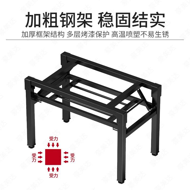 电脑桌台式家用卧室折叠办公桌简易出租屋长方形桌子学生写字之满