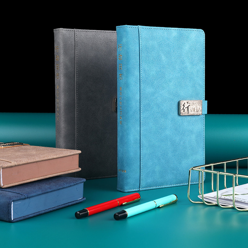 新款五项管理行动日志每日办公计划本效率管理手册商务工作记录本