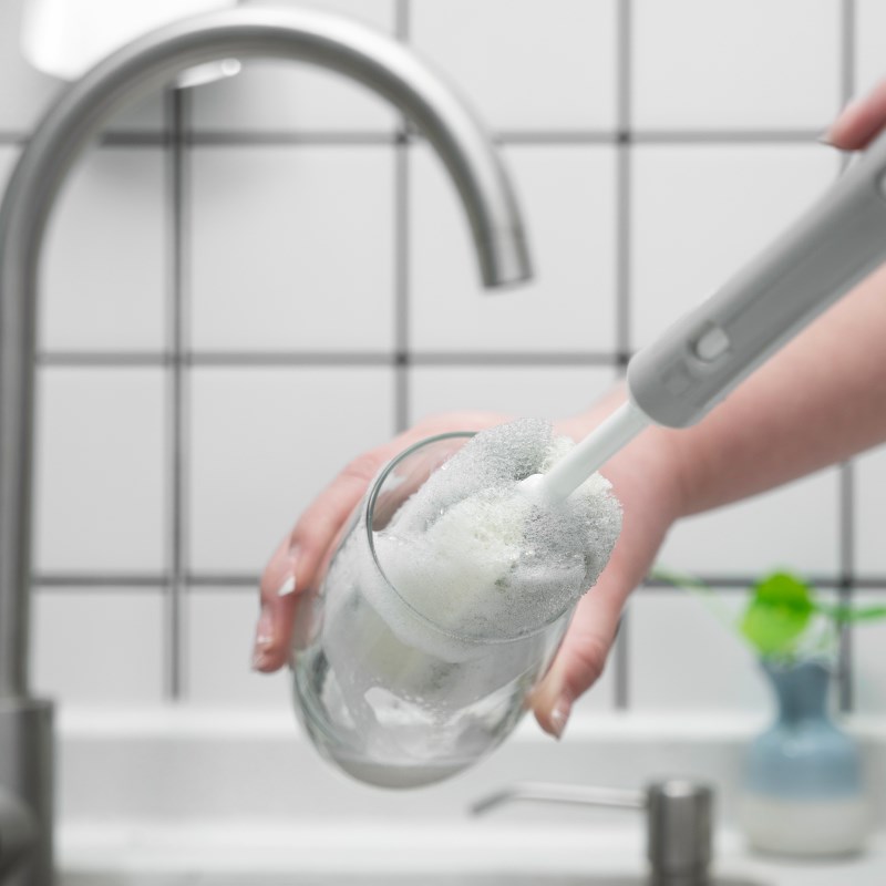 可伸缩长柄杯刷无死角洗水杯洗杯子神器保温杯清洁海绵刷奶瓶刷子