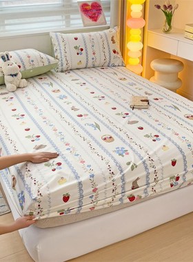 全棉榻榻米床笠床罩纯棉定做订制高低床卡通儿童11.351.92m