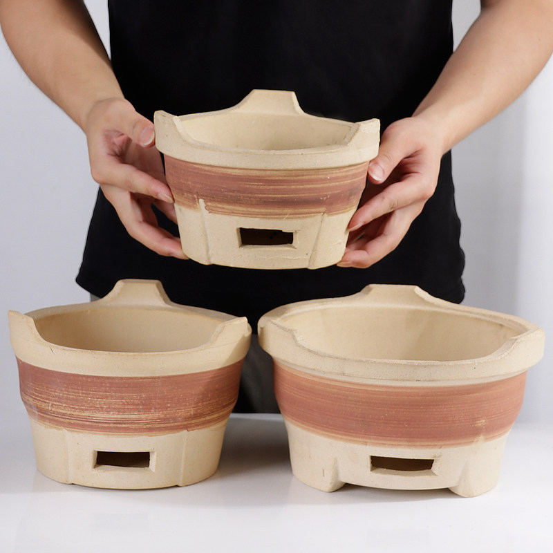 烧烤老式炭炉小泥炉 家用户外打边炉烧烤炉商用小火锅炭炉泥炉灶