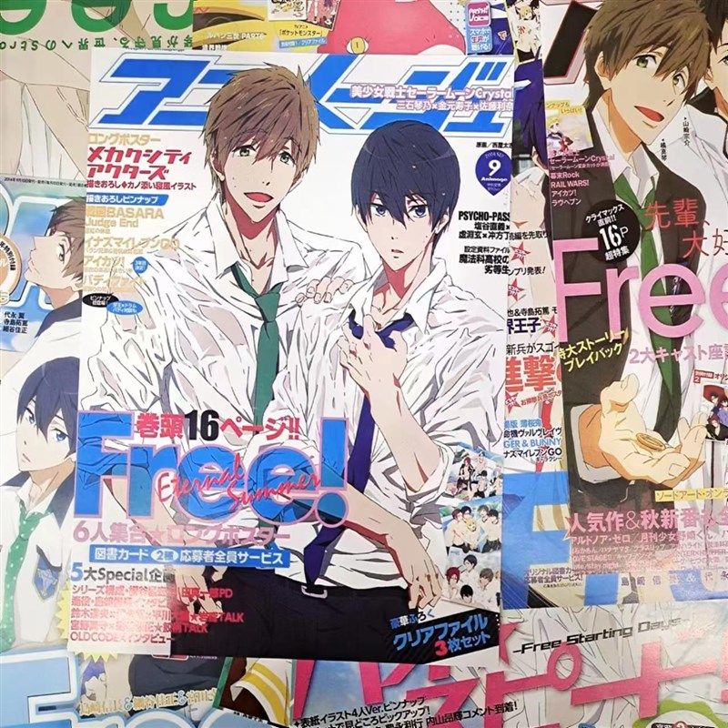 free男子游泳部动漫墙贴七濑遥橘真琴房间卧室墙面装饰海报背景墙,家居饰品,文化墙贴,淘宝优惠券,粉丝福利购,淘宝优惠卷