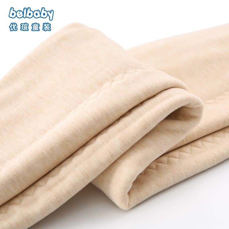 男童女童双层保暖裤加绒加厚高腰打底裤儿童内穿棉裤秋冬宝宝裤秋