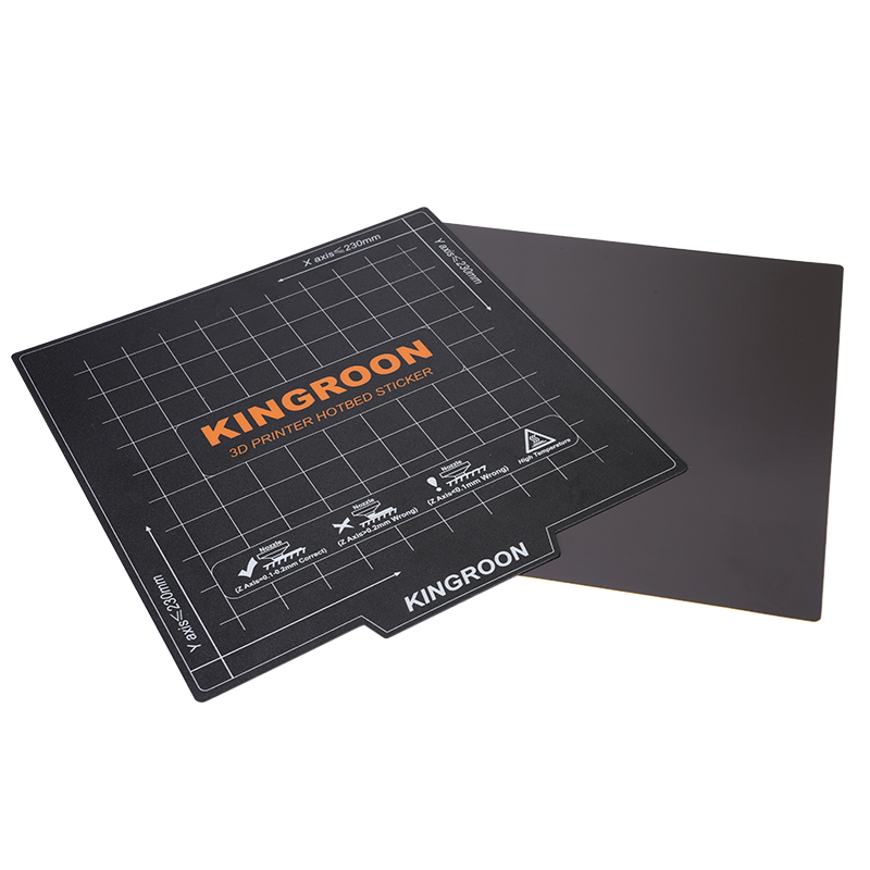 3D打印机配件热床平台磁性磁吸贴膜垫柔性软磁底板美纹贴纸防翘边