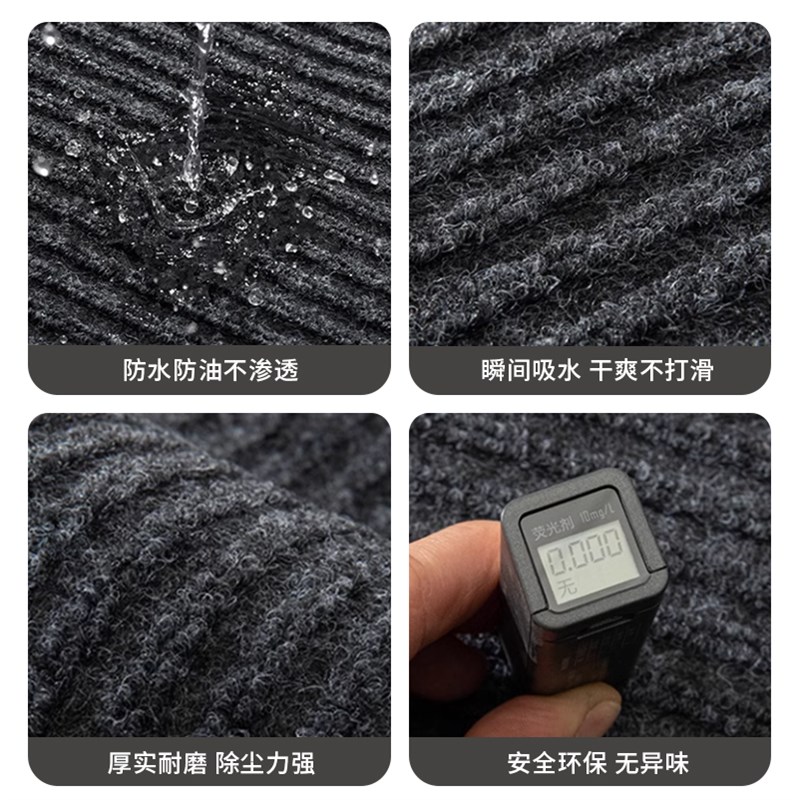 厨房地垫吸水防滑防油免洗耐脏地毯垫2024新款家用脚垫入户门地垫