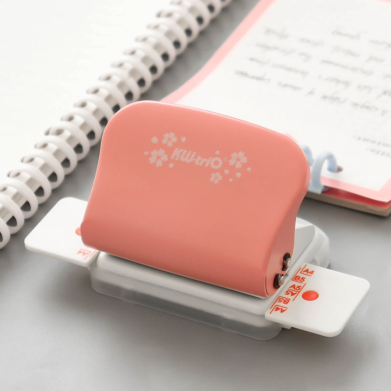 多孔打孔器26孔b5活页本装订手动打洞机a4纸30孔文件夹记事本学生