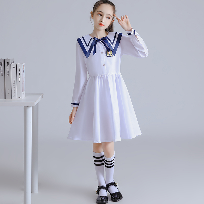 儿童男女合唱服演出服幼儿园班服中小学生学院风诗歌朗诵表演服装