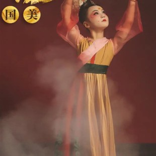 新唐印演出服俑夢(mèng)舞蹈服獨(dú)舞云川之舞各美其美古典舞中國風(fēng)大擺裙