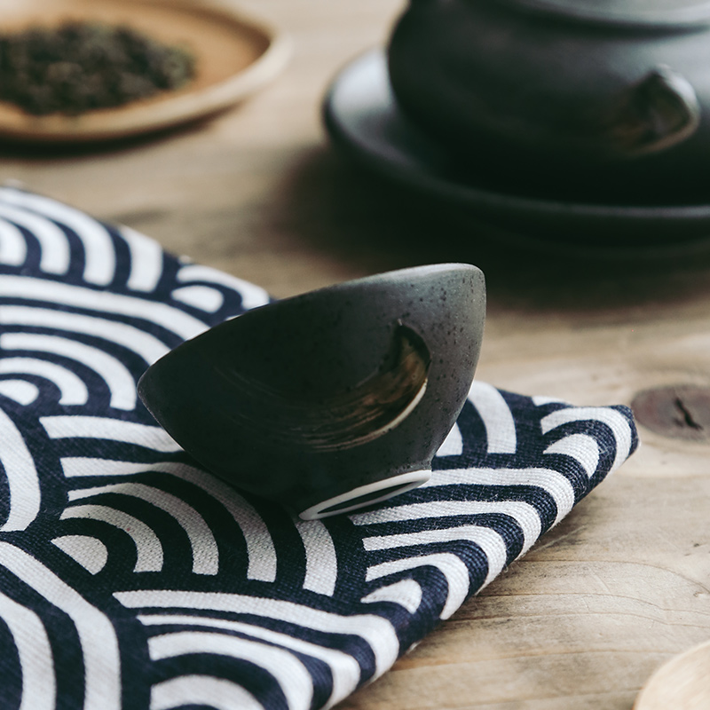 日式复古陶瓷海鲜汤壶小茶壶茶杯蒸壶日韩料理餐具单人餐厅茶壶