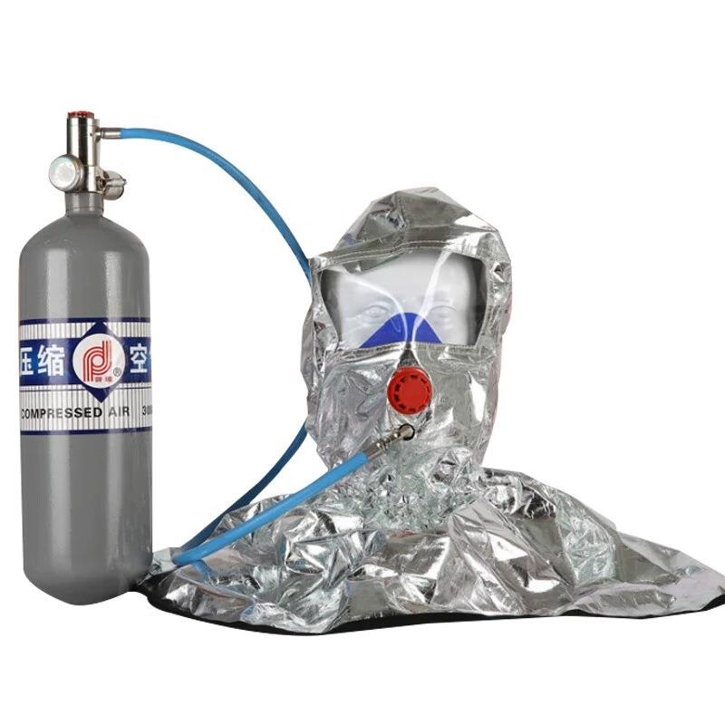 3L15分钟正呼式空气呼吸器紧压356急逃生器吸器自救呼吸碳纤维