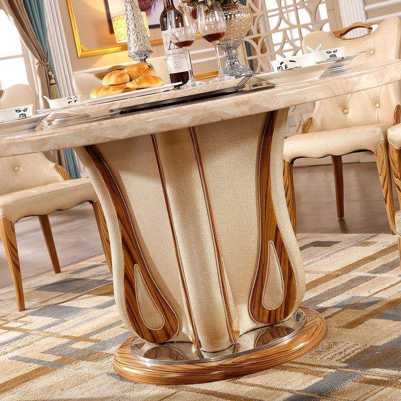 大见详图理石餐桌椅现代简约圆桌家用小户餐型圆形带餐转盘饭桌桌,农机/农具/农膜,其它农用工具,淘宝优惠券,粉丝福利购,淘宝优惠卷