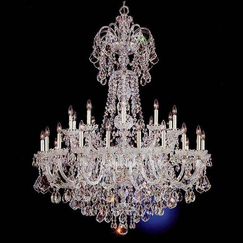 楼梯吊灯欧气式水店晶864吊灯复式楼别墅客厅灯大酒转楼梯间旋长