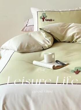 卡通少心100支全棉长绒棉四套件三套女儿童公主纯棉被6301.2床笠