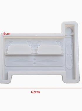 公砖园草坪大RLO五孔池塑栏料模具厂家水泥护仿古花花池砖模具