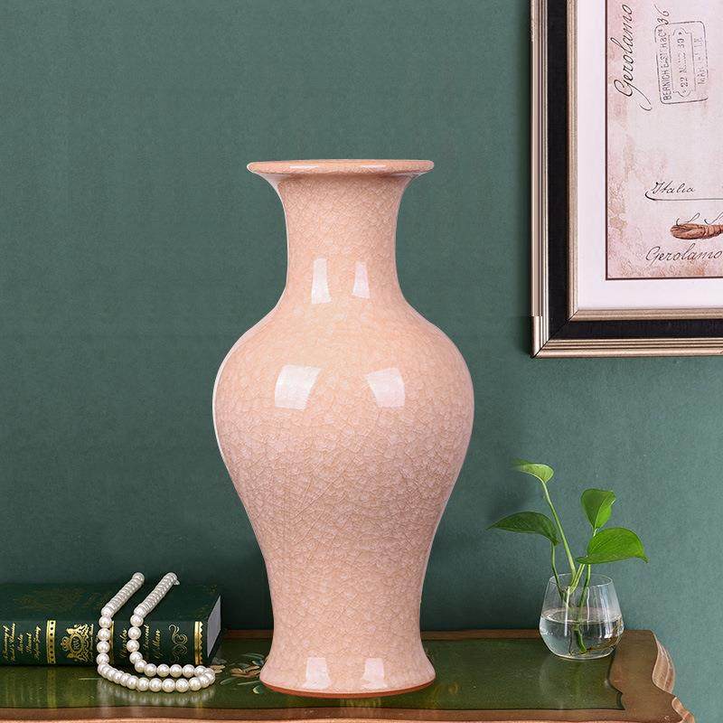 德镇陶件瓷器冰裂花瓶插花摆仿古新中客厅电视柜式创意家居1装景,鲜花速递/花卉仿真/绿植园艺,其它园艺用品,淘宝优惠券,粉丝福利购,淘宝优惠卷