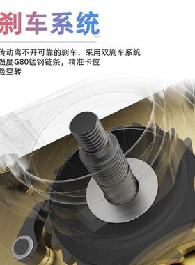 环链手扳吨葫1.53吨起芦重牵引吊葫芦手动VVG链条式手紧摇葫芦线