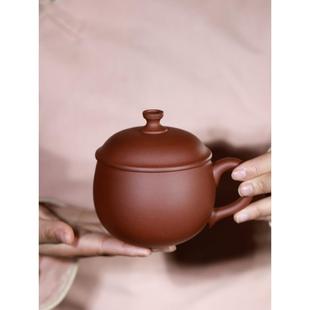 宜兴紫砂杯名家纯全手工制水杯办公杯子茶杯茶具原矿大茶杯将军杯