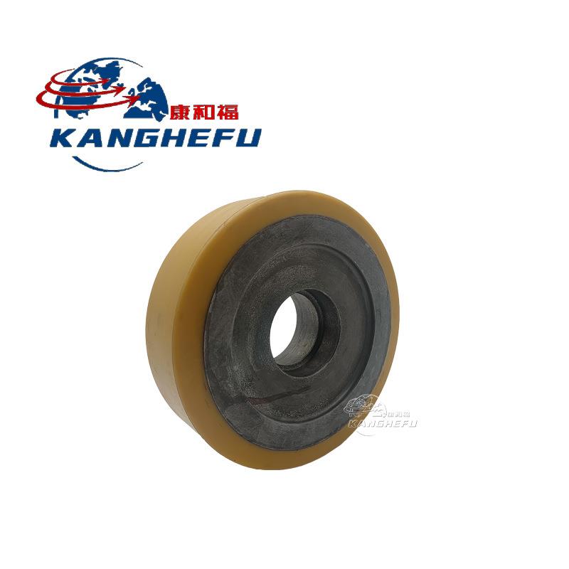 0辘00990919负载轮含齿林圈电0009909动叉主动轮PU轮德R车14SP前