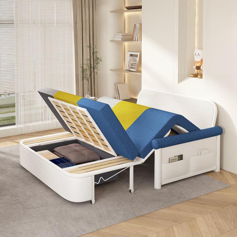 多无品牌/客功能折叠沙发床可叠一体小单户型两用人伸缩阳台双折