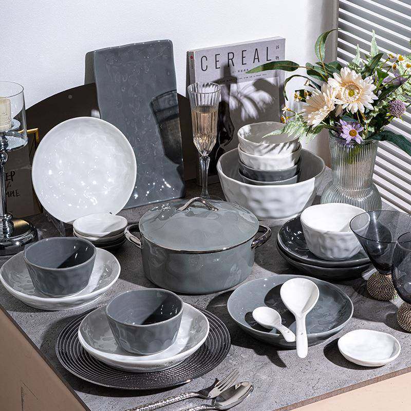 025新款釉下彩碗碟套装家用加防厚烫轻533碗奢感碗盘陶瓷餐具具套,农机/农具/农膜,其它农用工具,淘宝优惠券,粉丝福利购,淘宝优惠卷