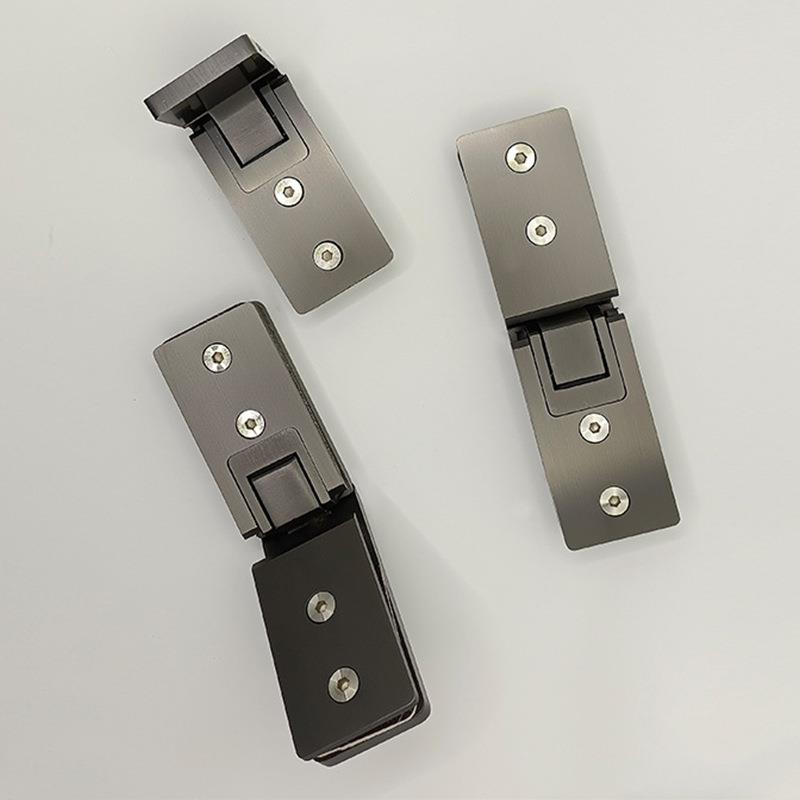 玻璃门浴室夹淋304内MSD-S101不钢外开长夹合页锈浴室平浴房无框