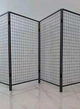 折叠移动网架幼格儿园作品展示架画展美术展XNH览架地展落屏风隔