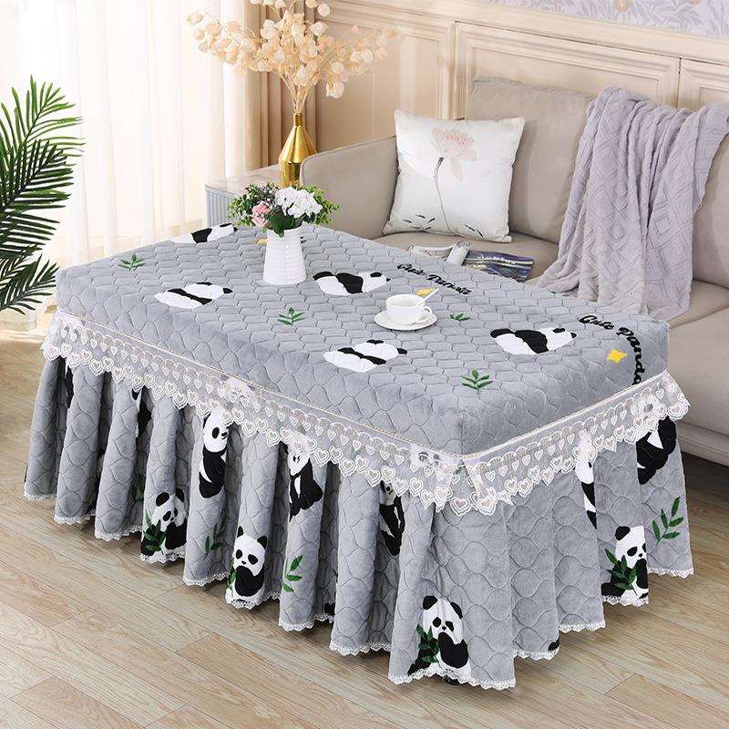 长方形烤火桌罩套加子厚冬电/茶几取暖棉桌罩季烤火罩电炉罩新烤