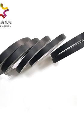 黑色导电屏蔽RBZ面料电磁布磁屏布信号屏蔽布导电布蔽防胶带可模