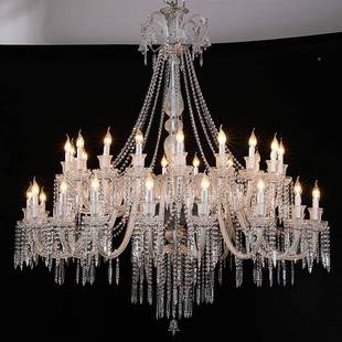 欧式 楼中空大吊 奢轻厅灯豪华酒店大BUUl堂宴客会厅水晶灯oft复式
